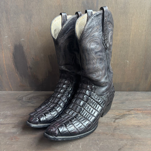 Vintage Custom Alligator Tail Boots