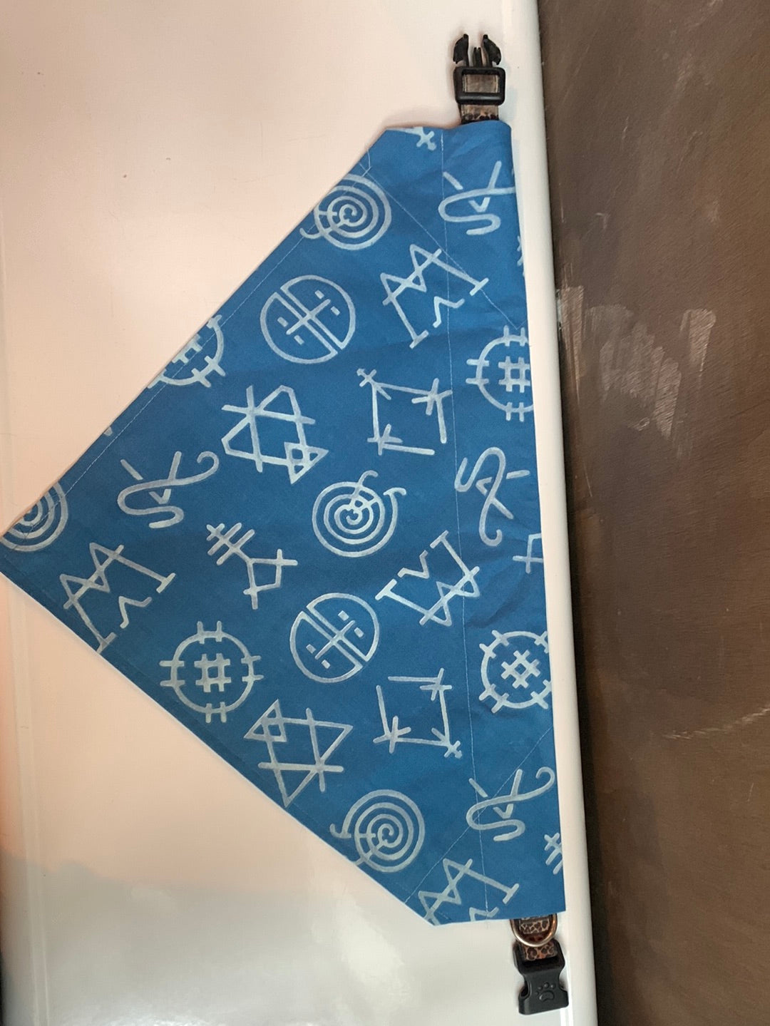 Dog collar bandana