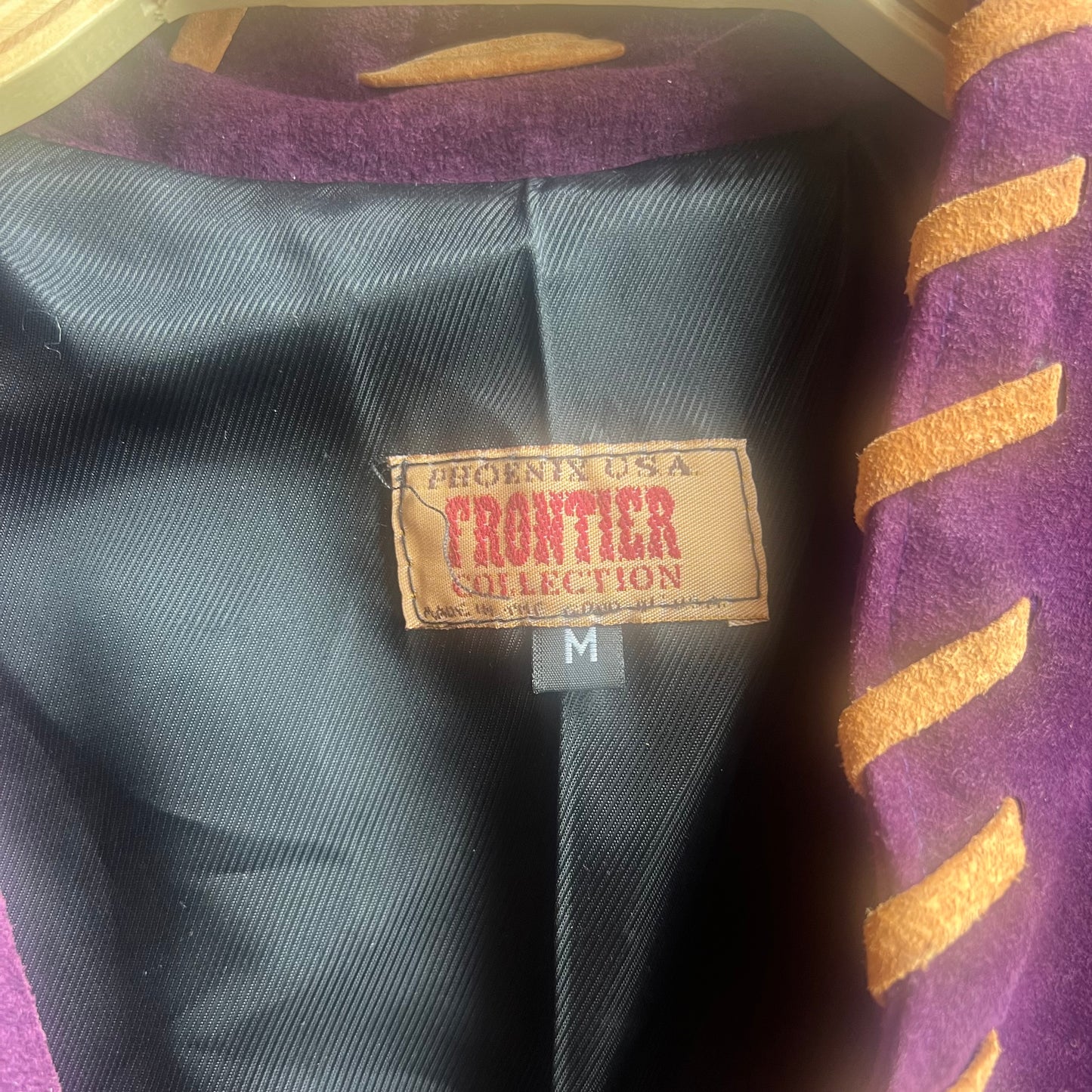 Frontier Collection Purple Leather Set