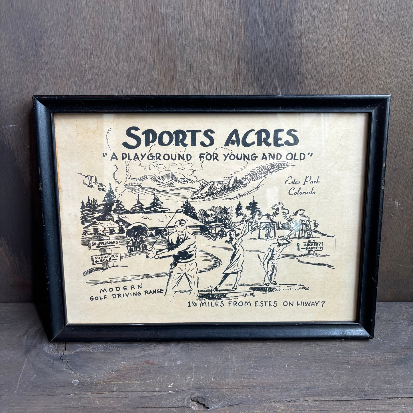 Sports Acres Framed Wall Art