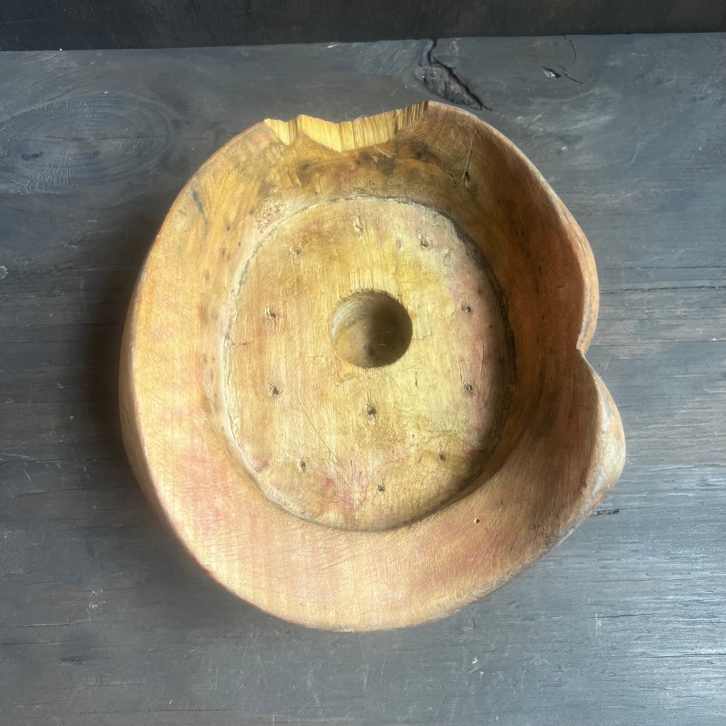 Vintage Wood Hat Mold