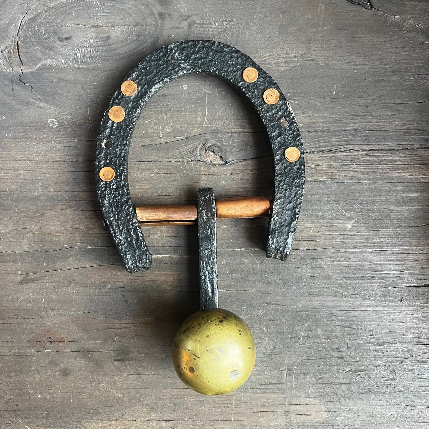 Vintage Horseshoe Door Knocker
