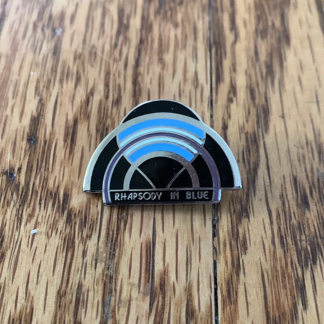 Enamel “Rhapsody in Blue” Air Balloon Pin