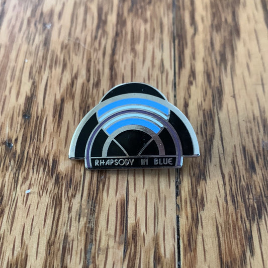 Enamel “Rhapsody in Blue” Air Balloon Pin