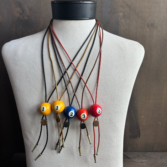 Pool Ball Bolo Tie