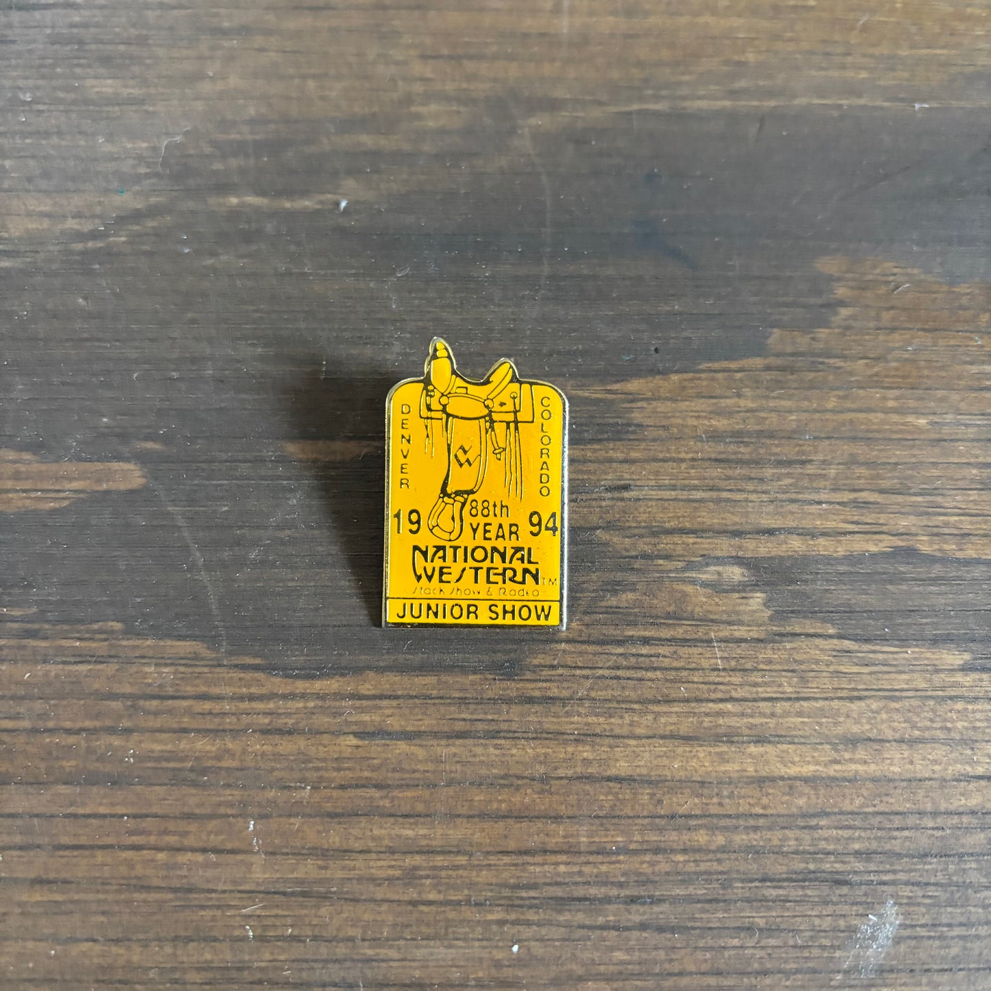 1994 National Western Stock Show Junior Show Pin