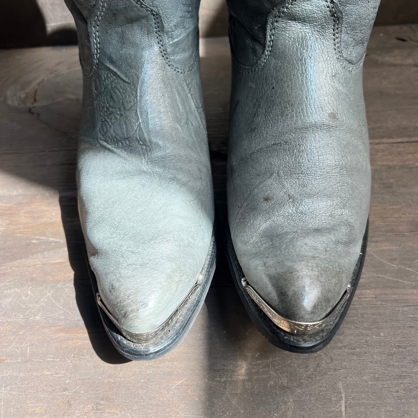 Capezio Blue-Grey Cowgirl Boots