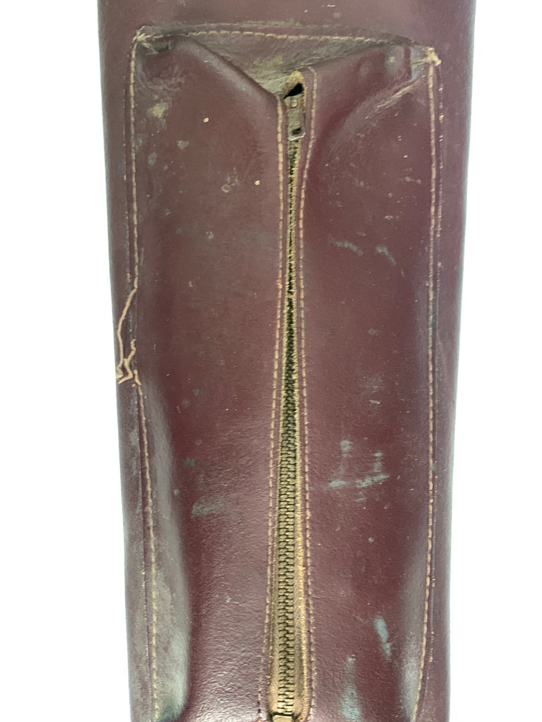 Vintage leather arrow quiver