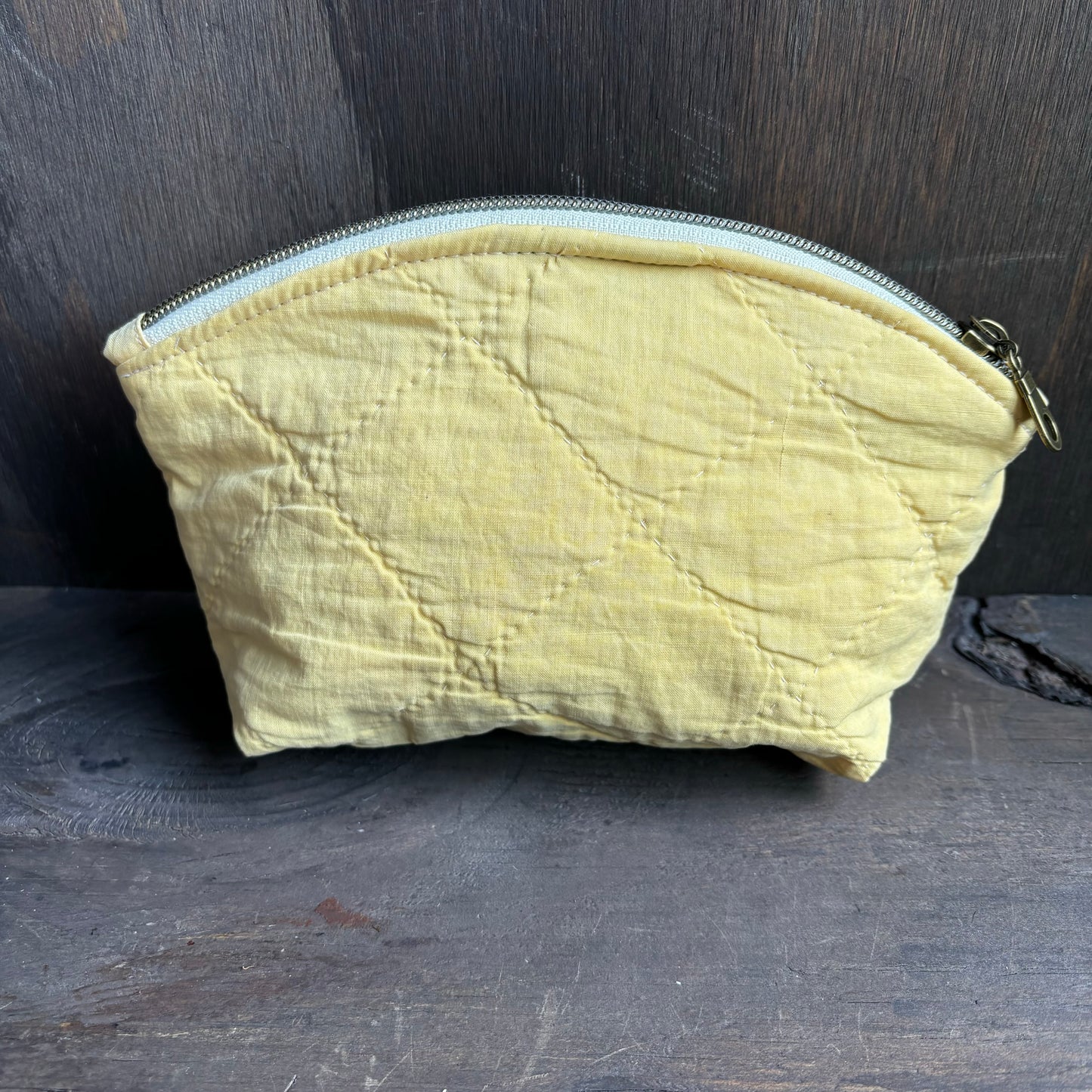 Vintage Quilt Small Toiletries Bag