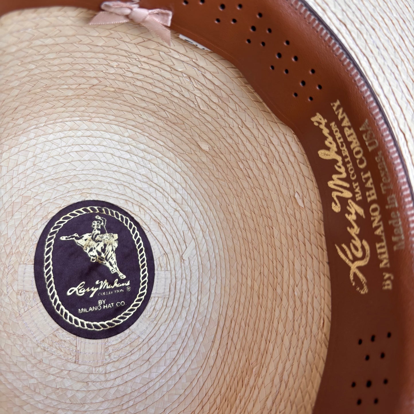 Larry Mahan Straw Hat