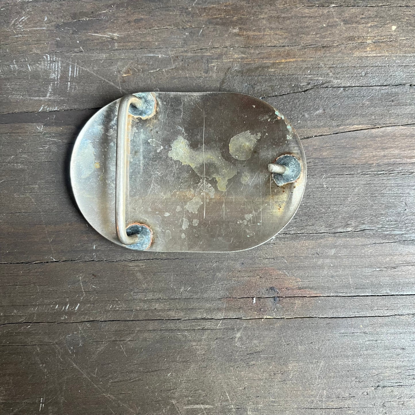 Silver Bighorn Sheep Belt Buckle