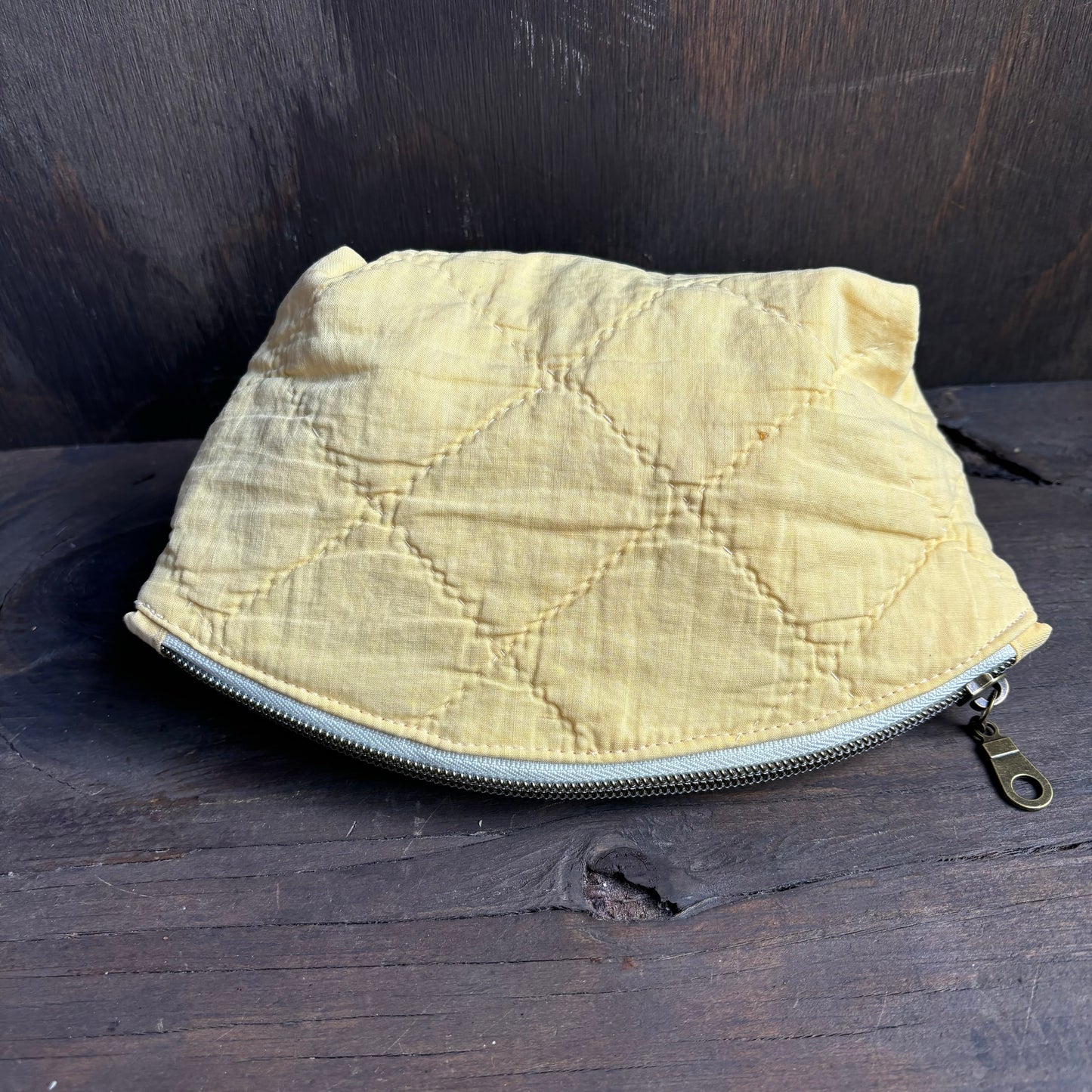Vintage Quilt Small Toiletries Bag