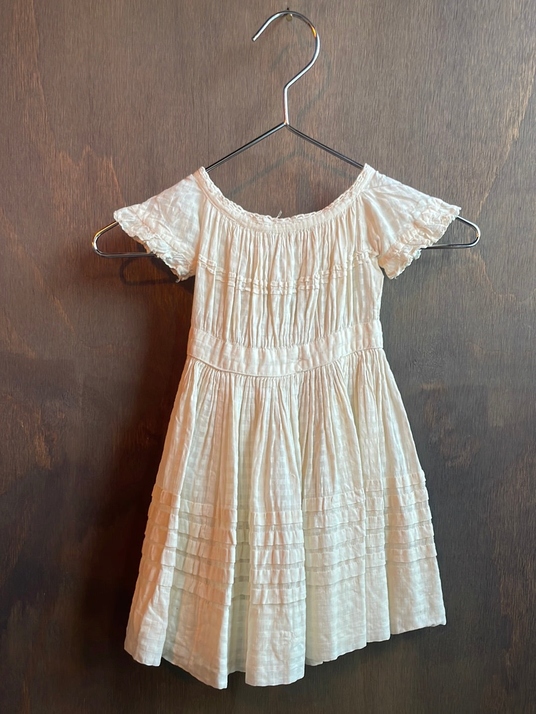 Kid’s Vintage White Dress