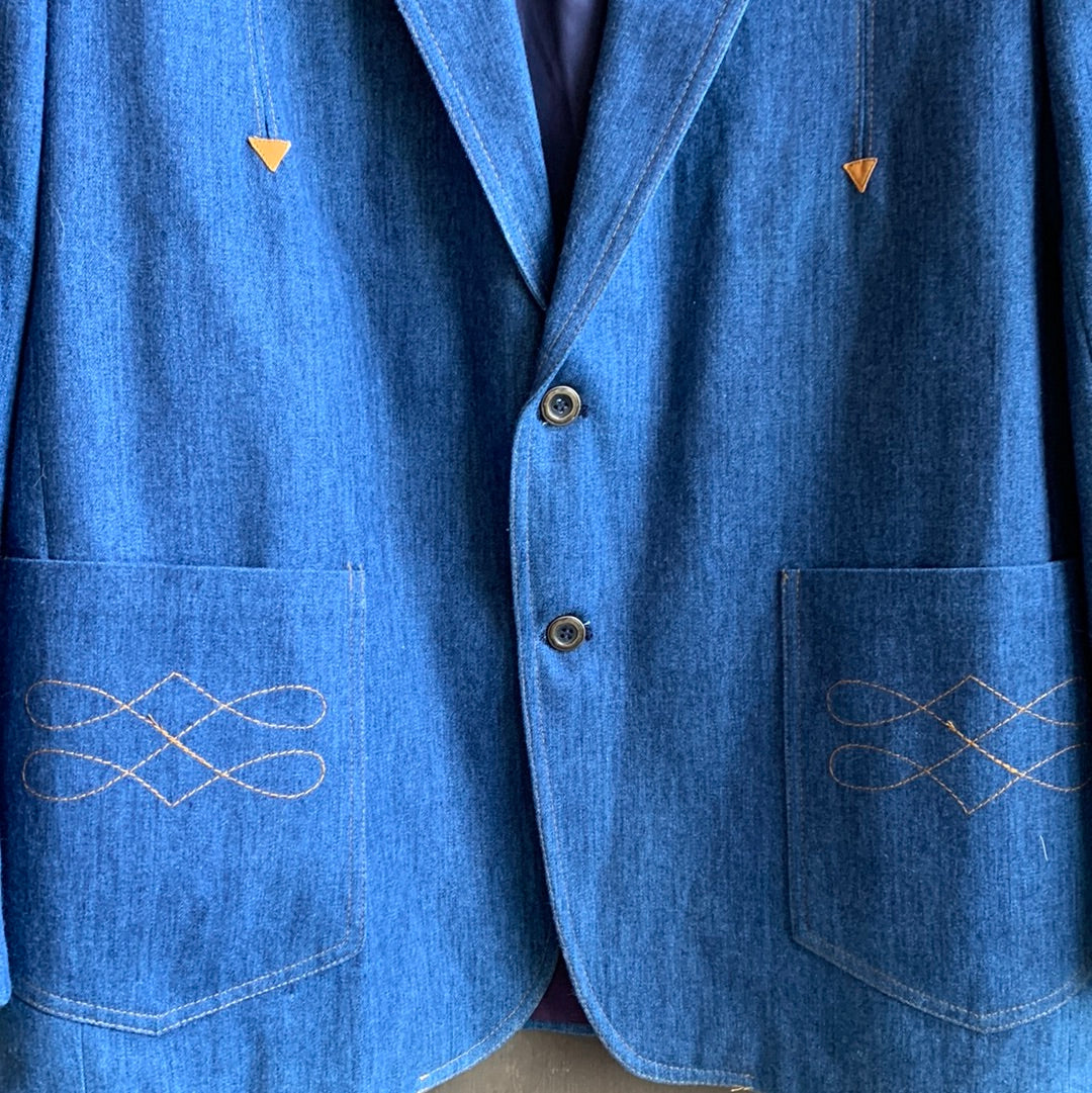 Vintage Lee blazer with stitching detail