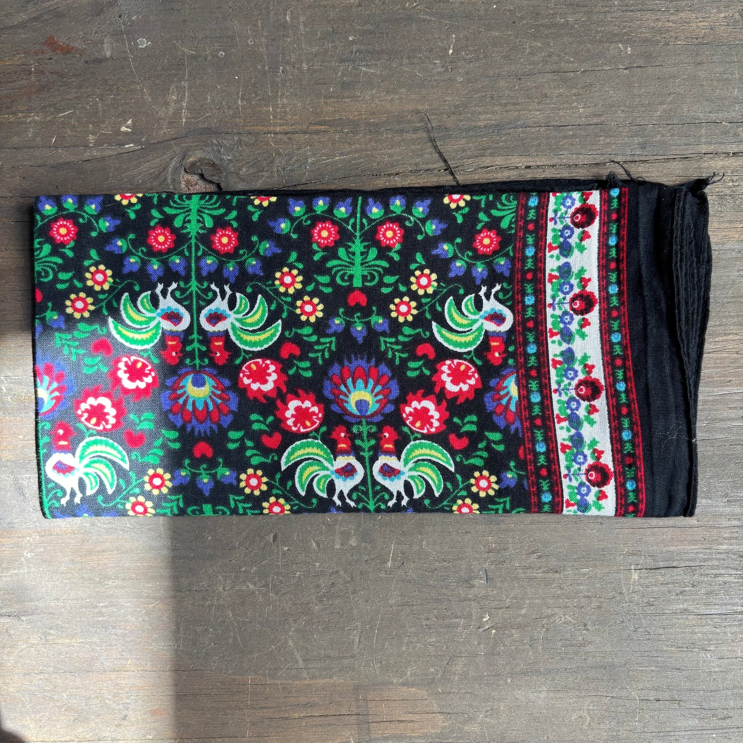 Vintage Floral Print Bandana