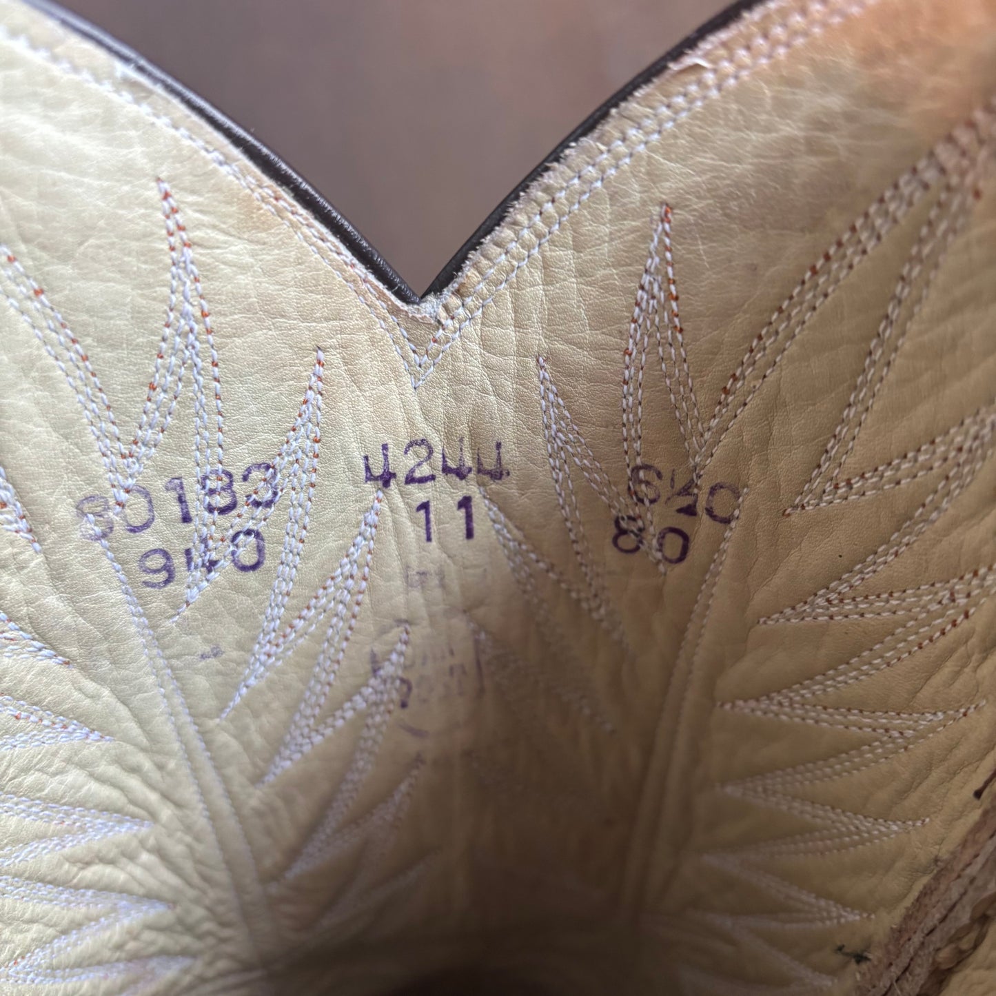 Dan Post Brown Reptile and Leather Boot