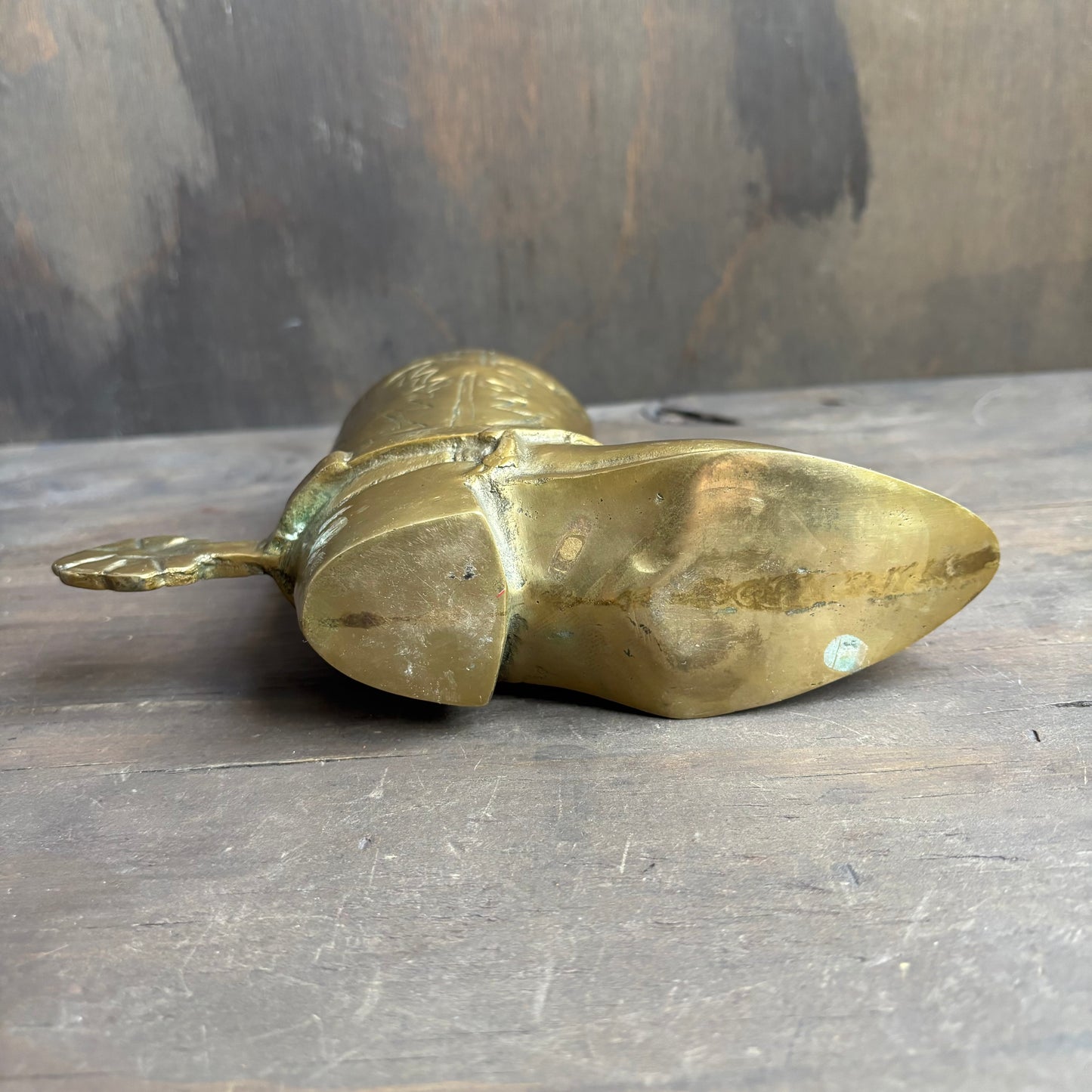 Brass Cowboy Boot