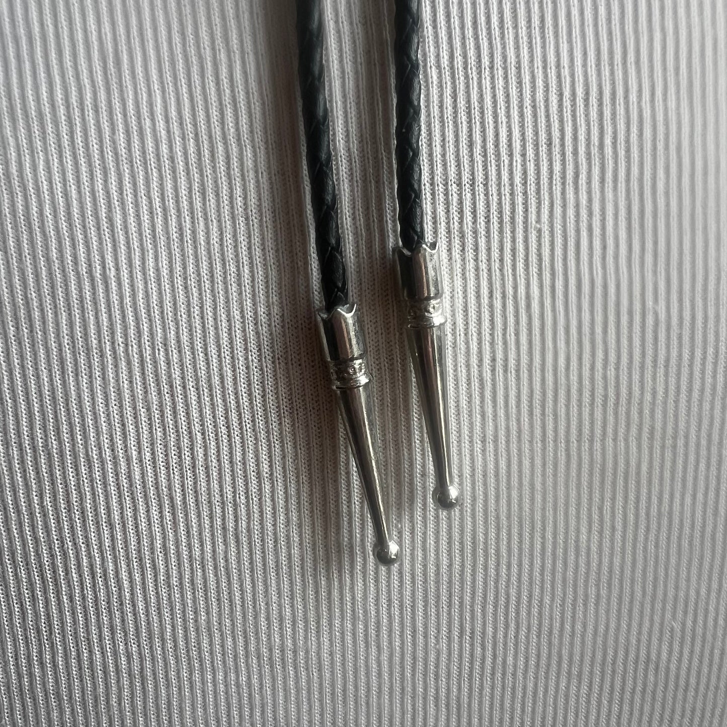 Silver Sqaure Dancer Bolo Tie