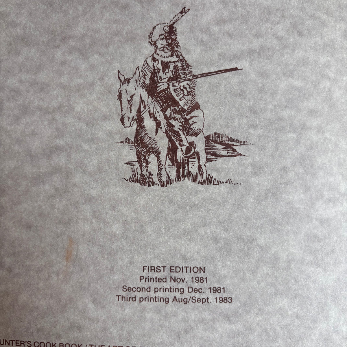 The Hunter's Cookbook