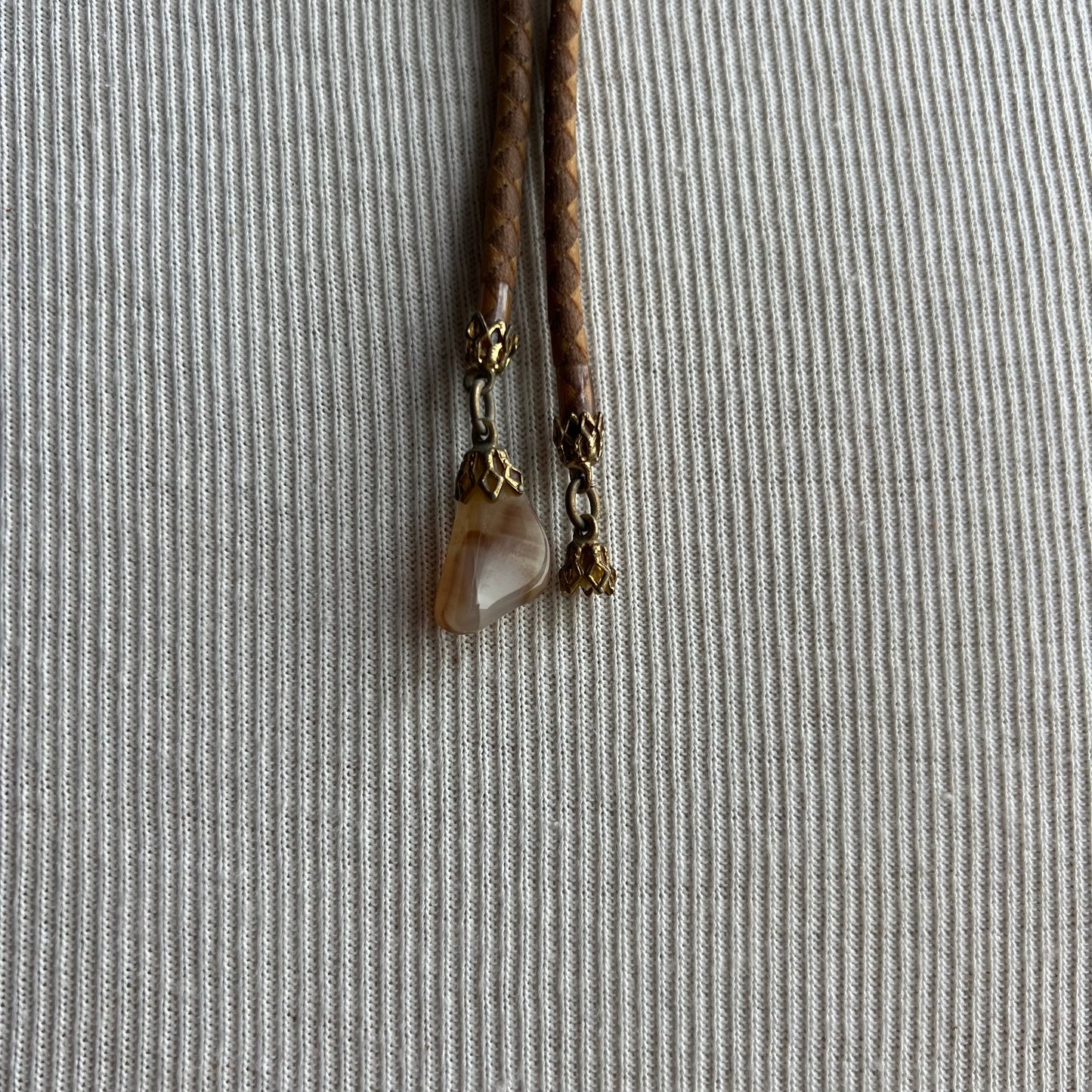 Polished Stone Bolo Tie
