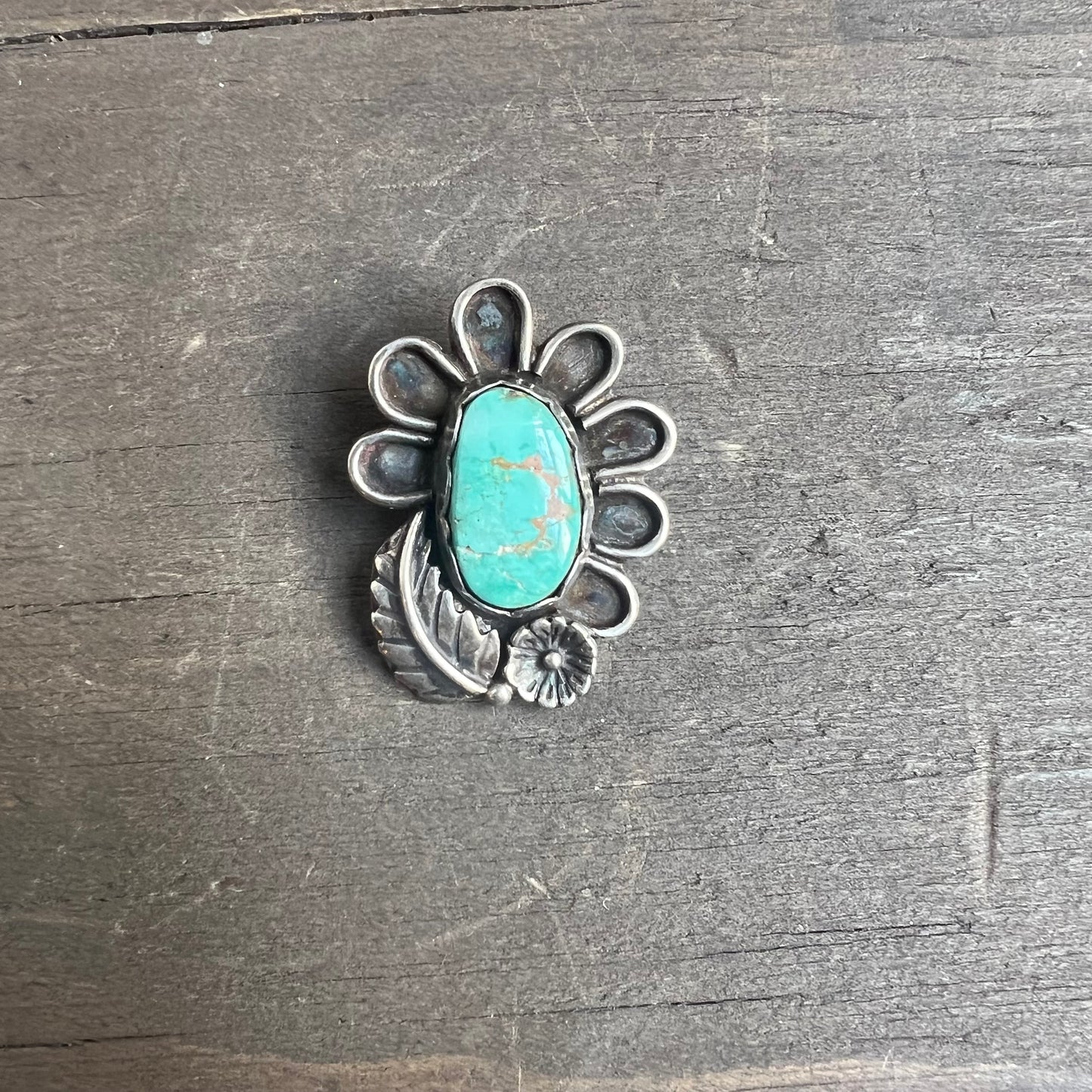Sterling Silver and Turquoise Pendant