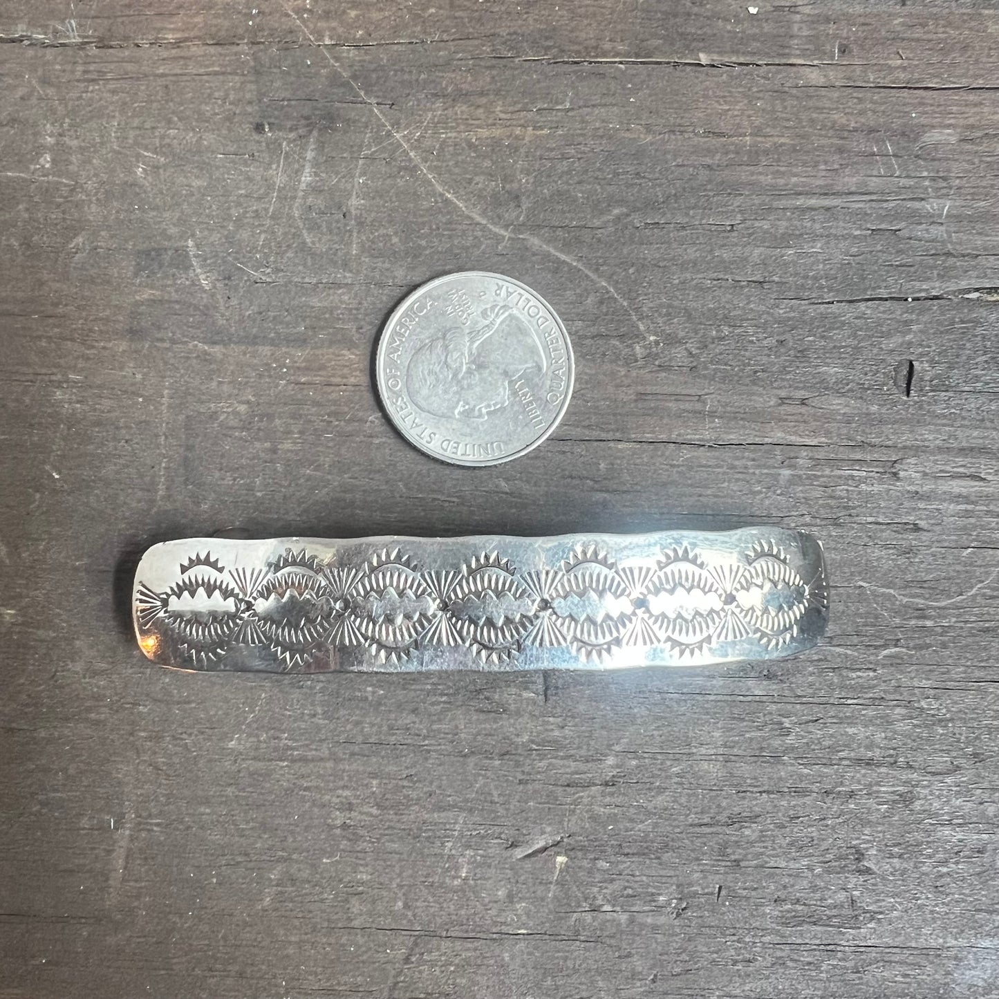 Sterling Silver Hair Barrette
