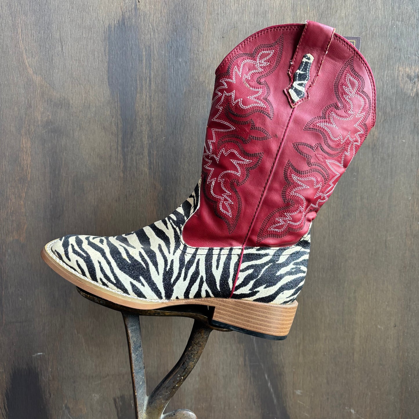 Vintage Shoe Shine Stand