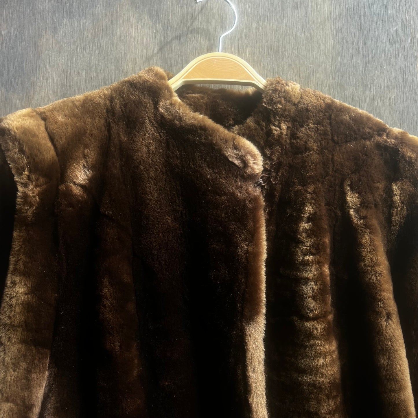 Dark Brown Fur Coat