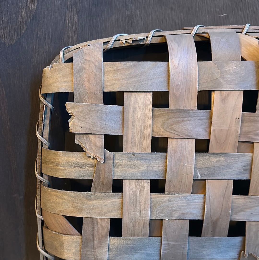 Wall Hanging Woven Basket