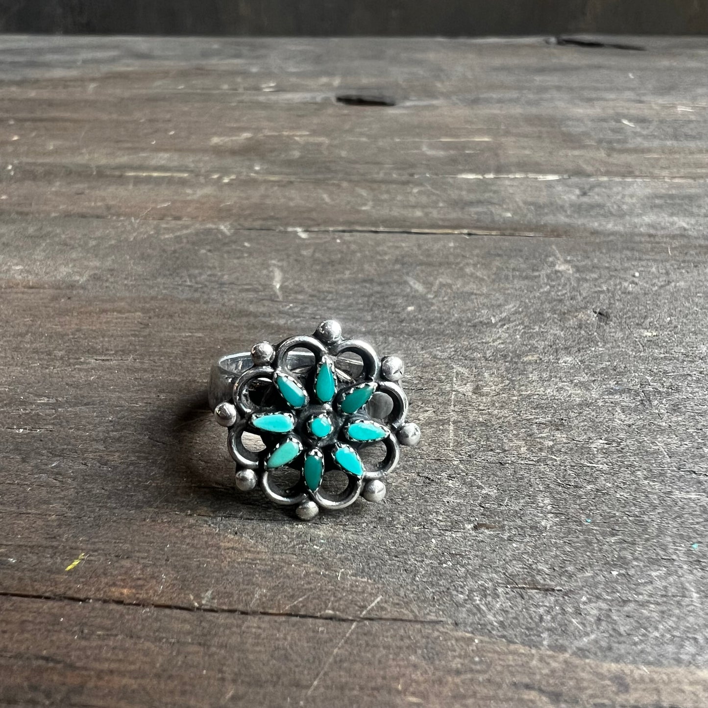 Silver Mandala Ring