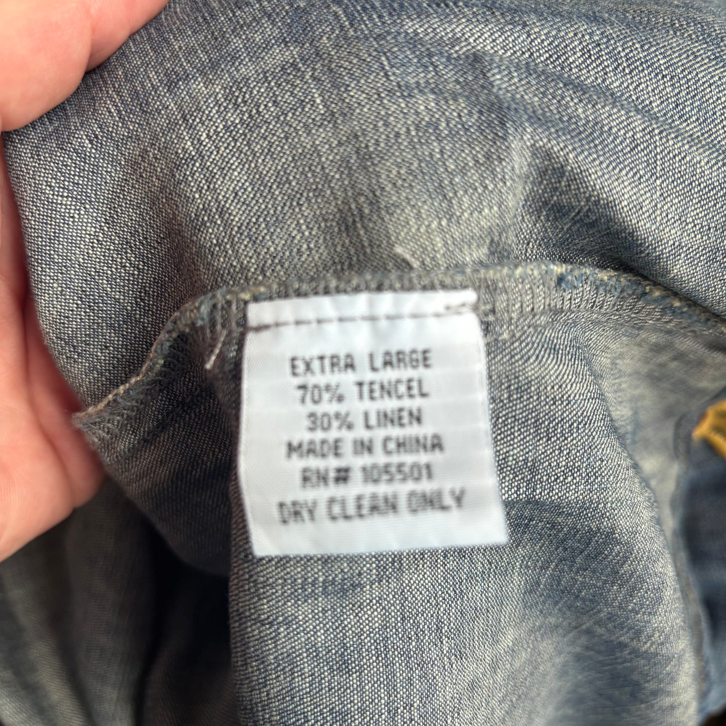 Double D Ranch Embroidered Denim Shirt