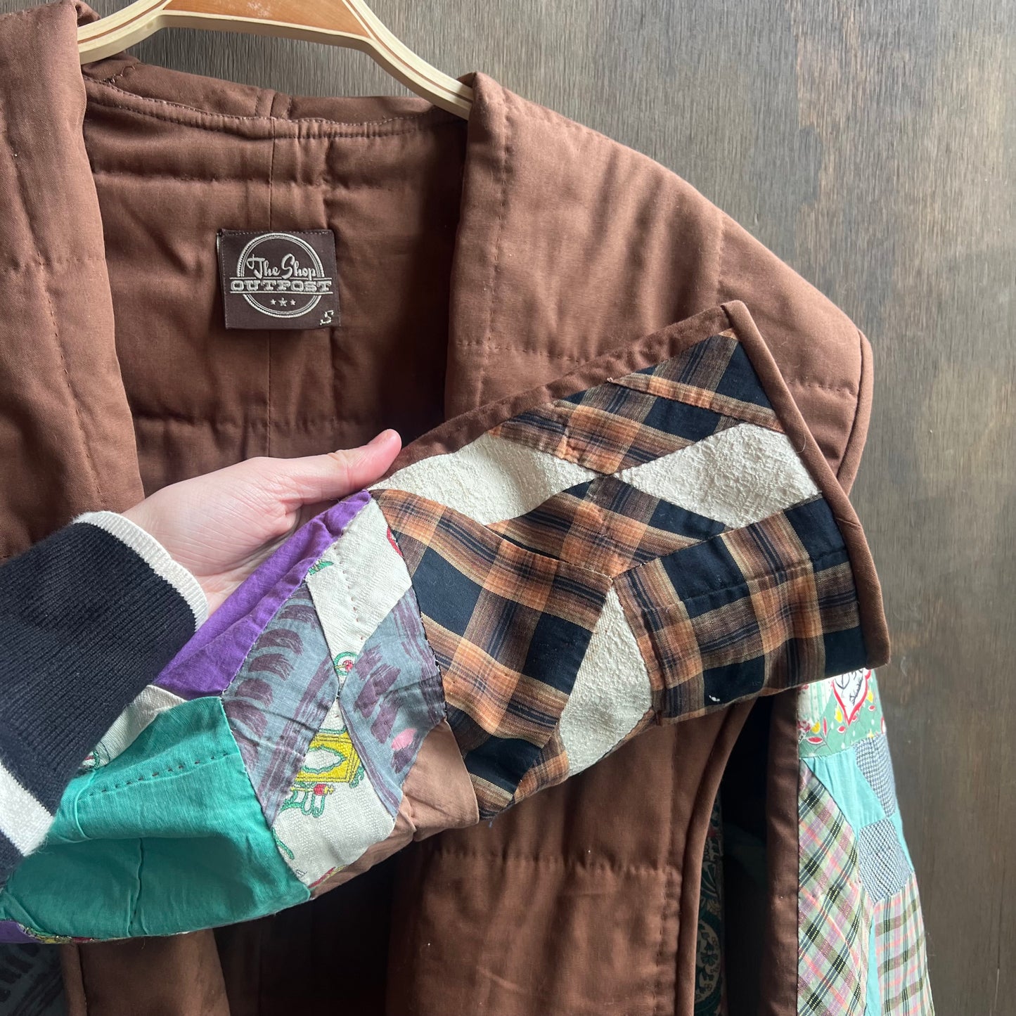 Vintage Quilted Warm Coat