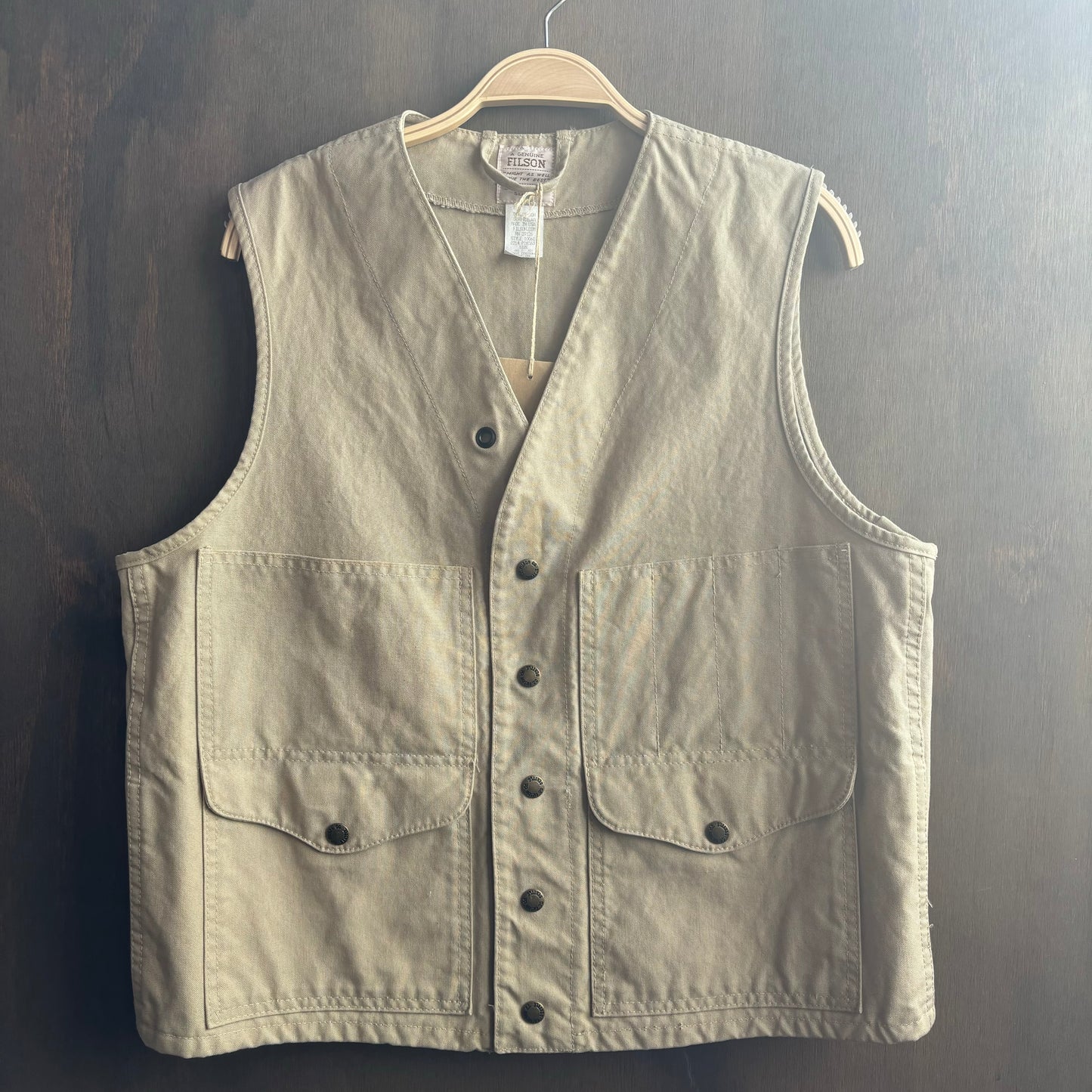 Filson Canvas Vest