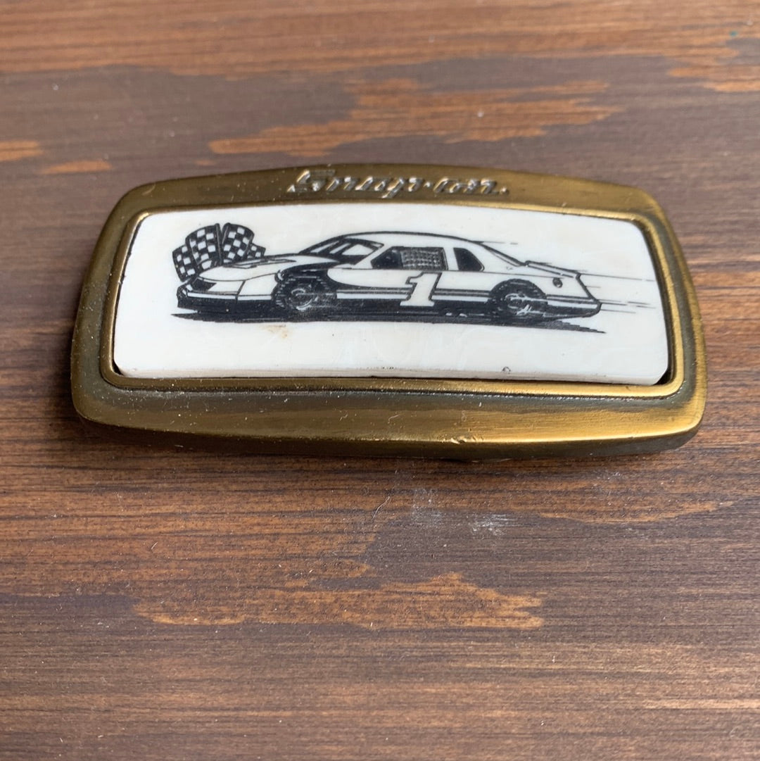 Snap-On Race Car Belt Buckle