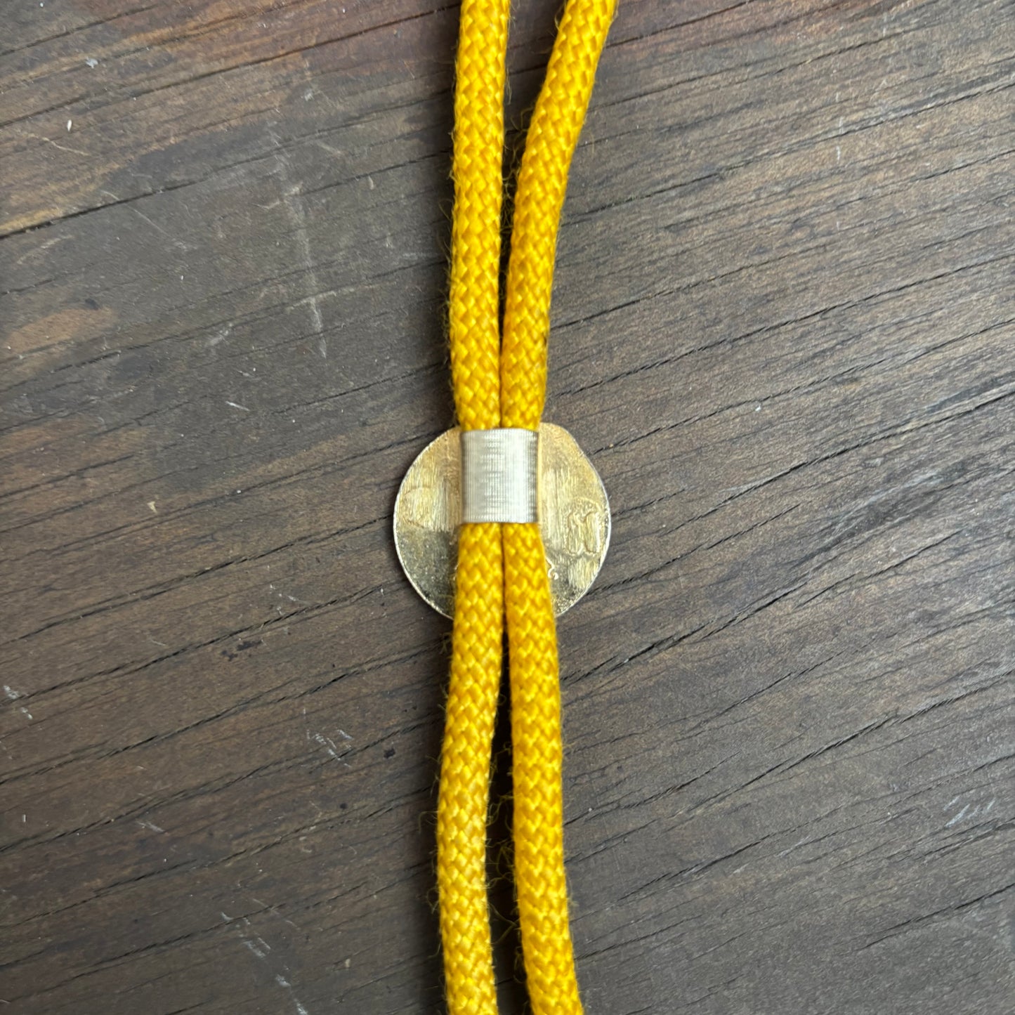 Theosophy Bolo on Yellow Tie