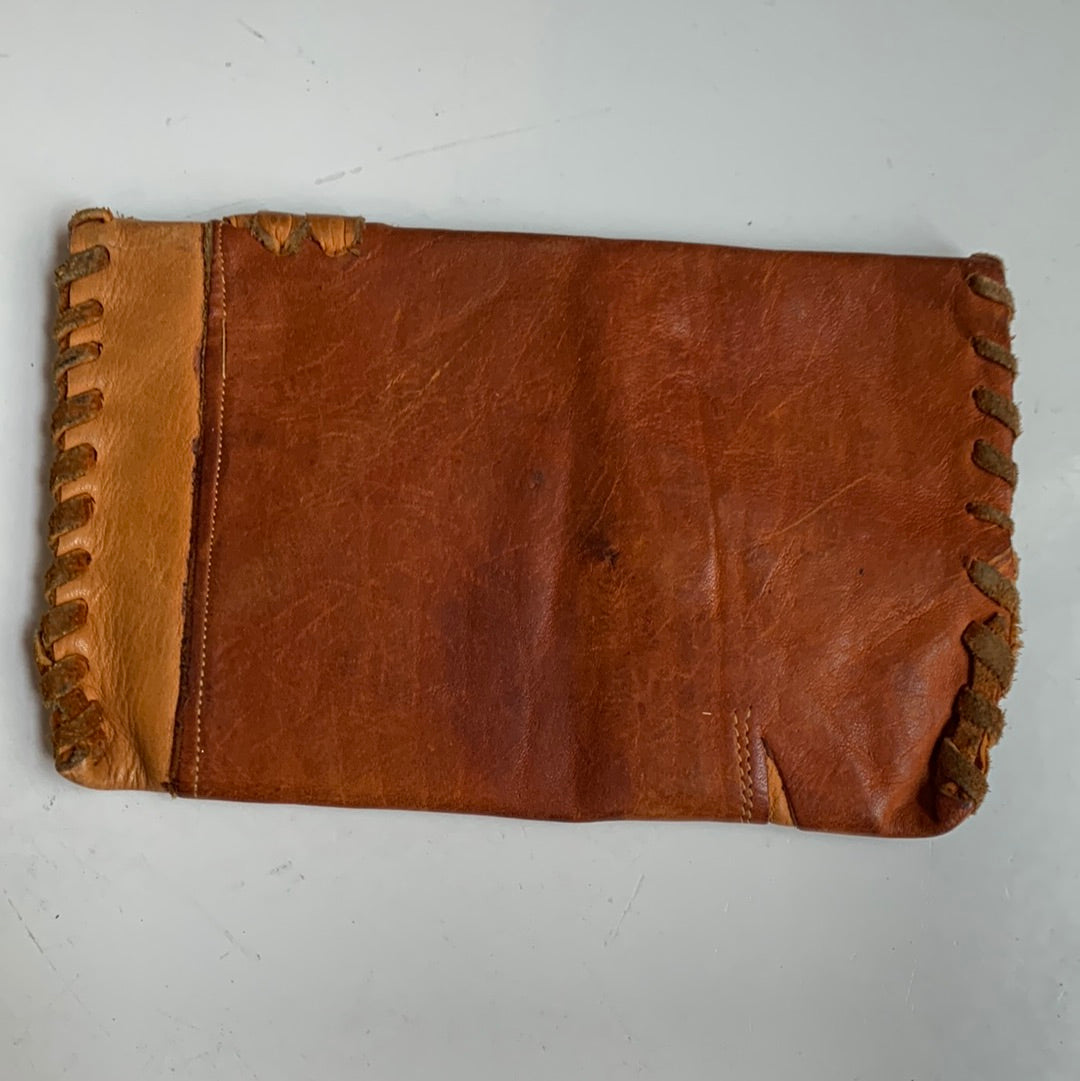 Handmade leather billfold