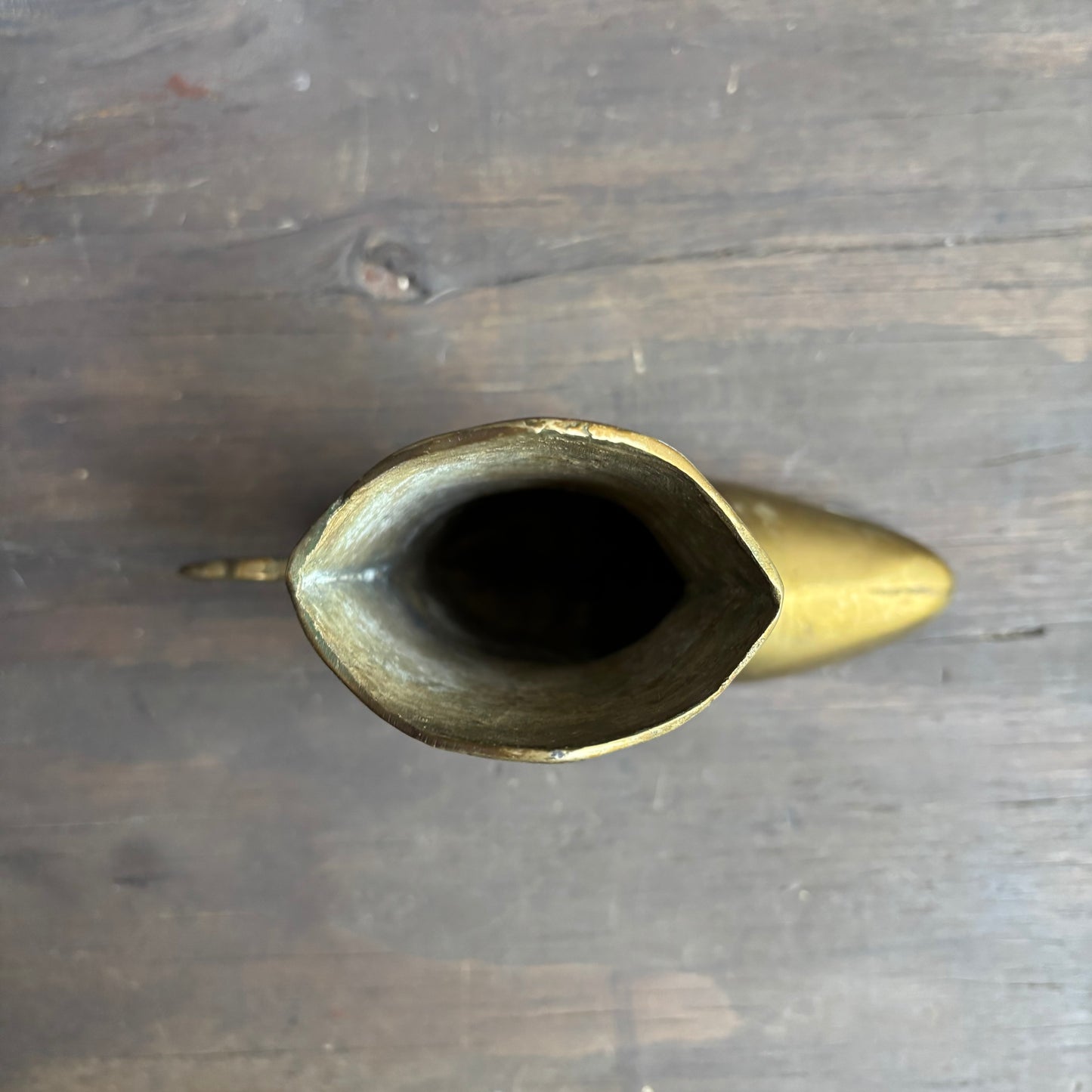 Brass Cowboy Boot