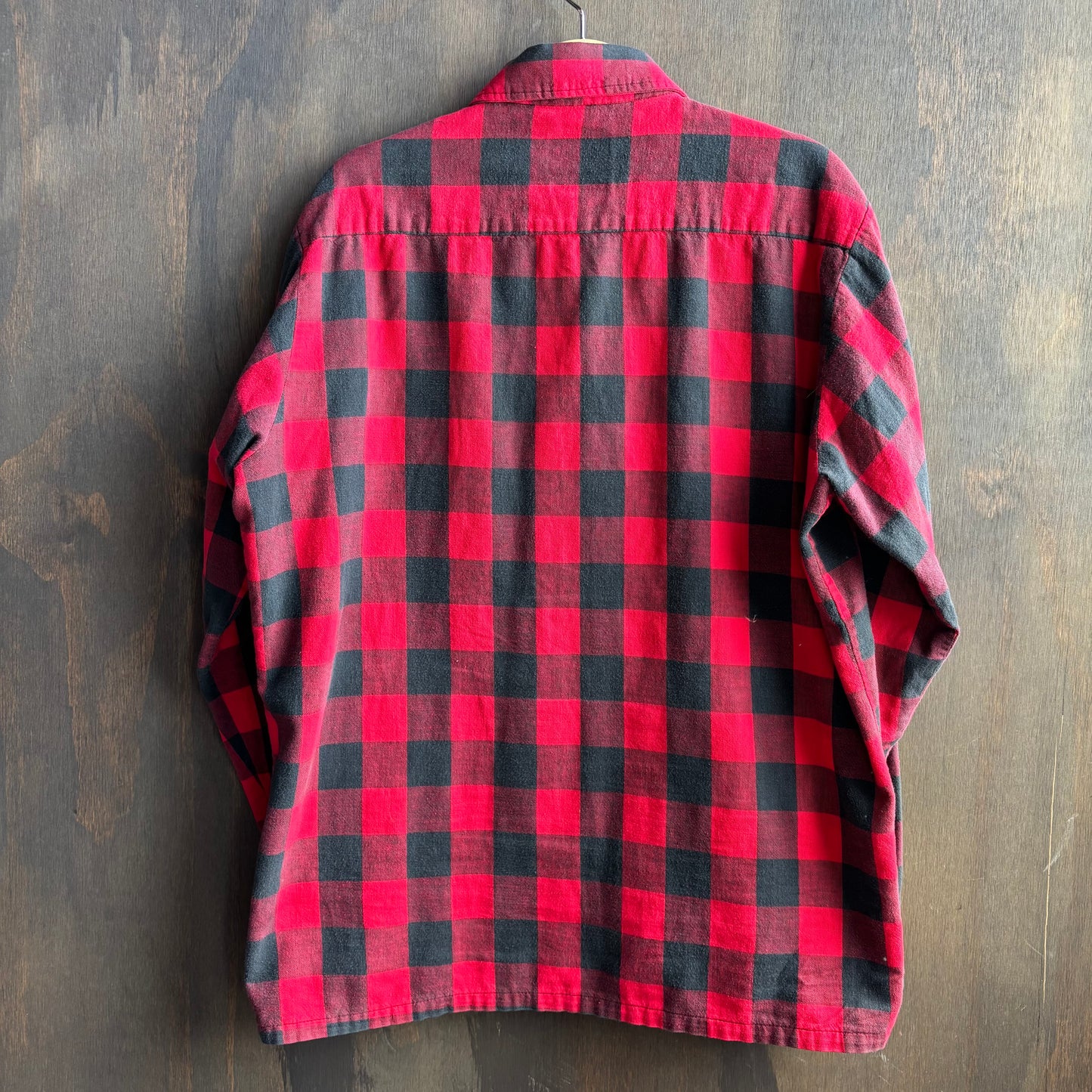 Vintage Red Buffalo Plaid Button Up