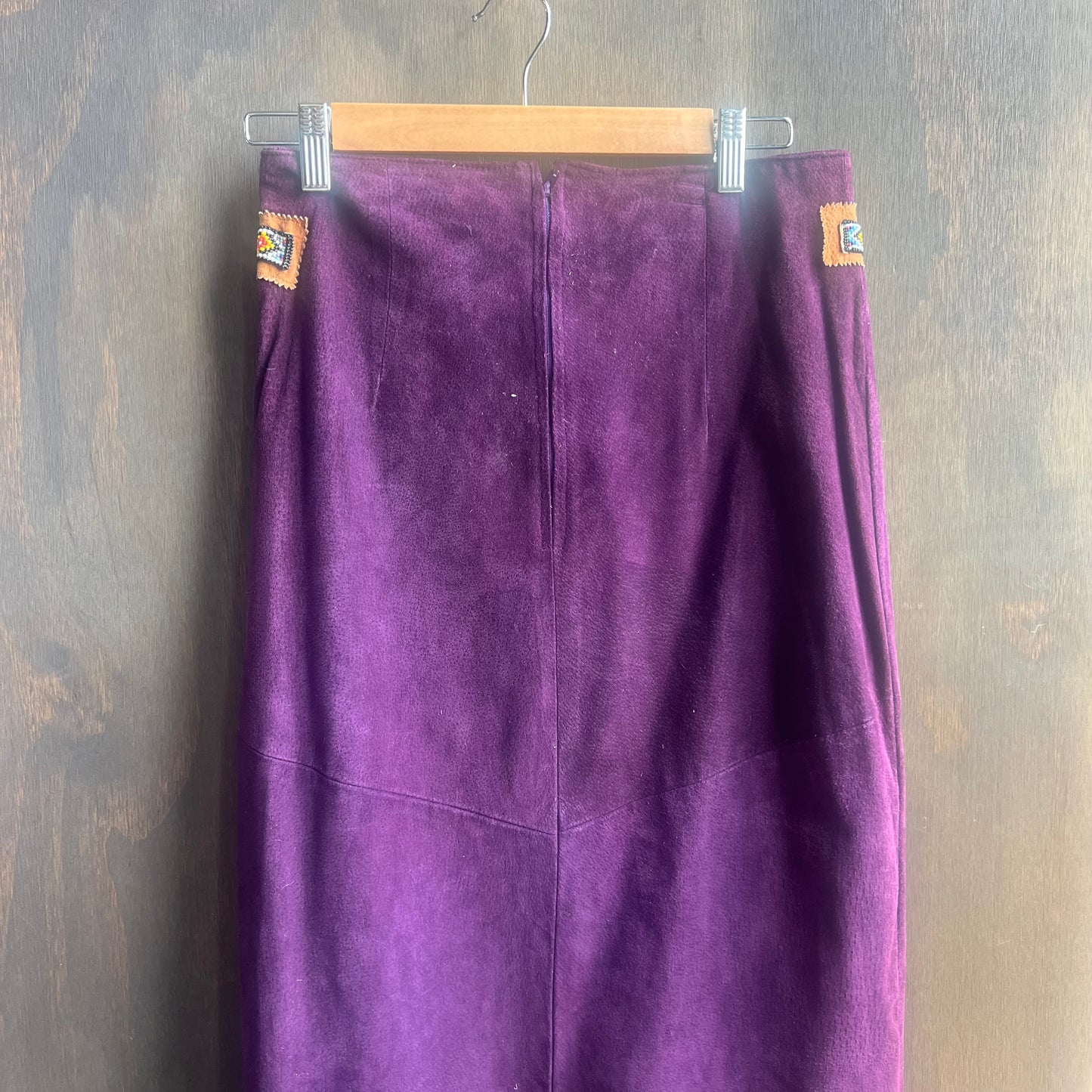 Frontier Collection Purple Leather Set