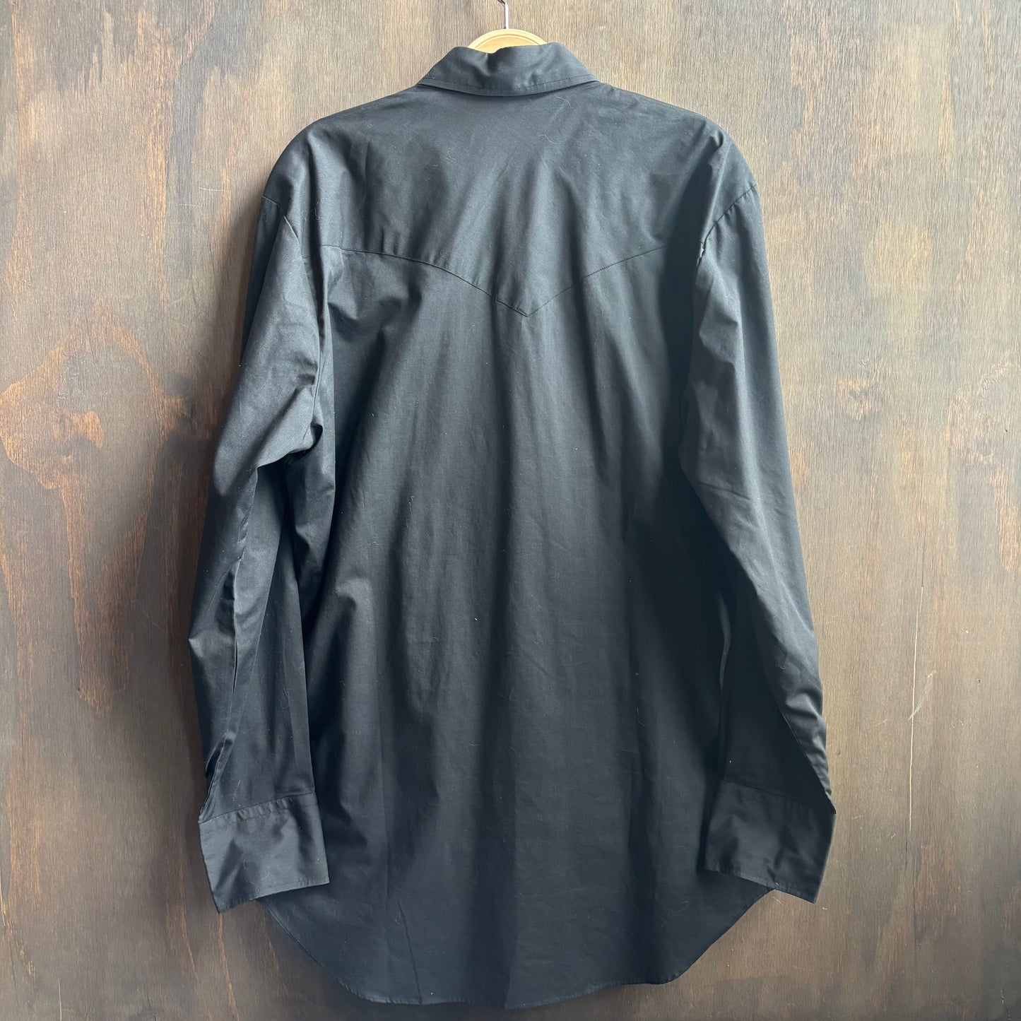 Ely Diamond Black Cavalry Bib Pearl Snap