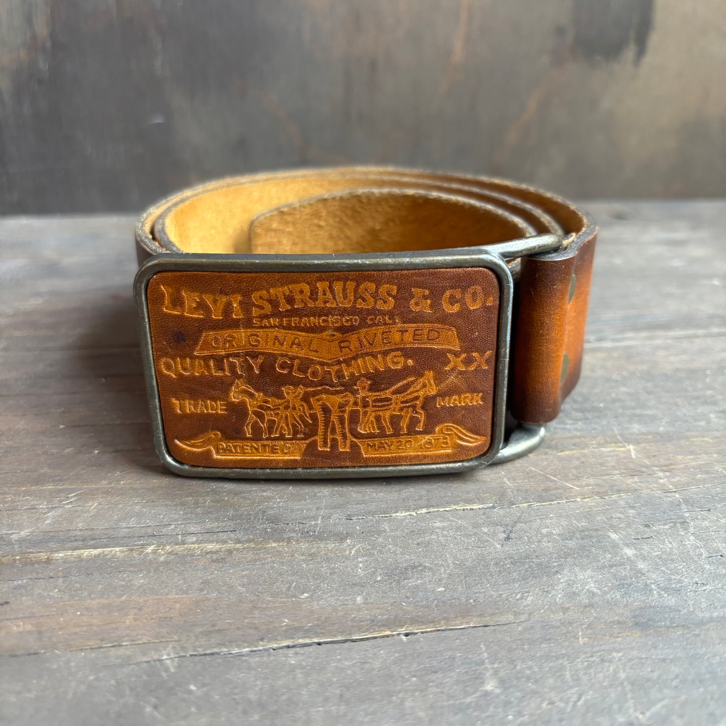 Vintage Levi’s Leather Belt