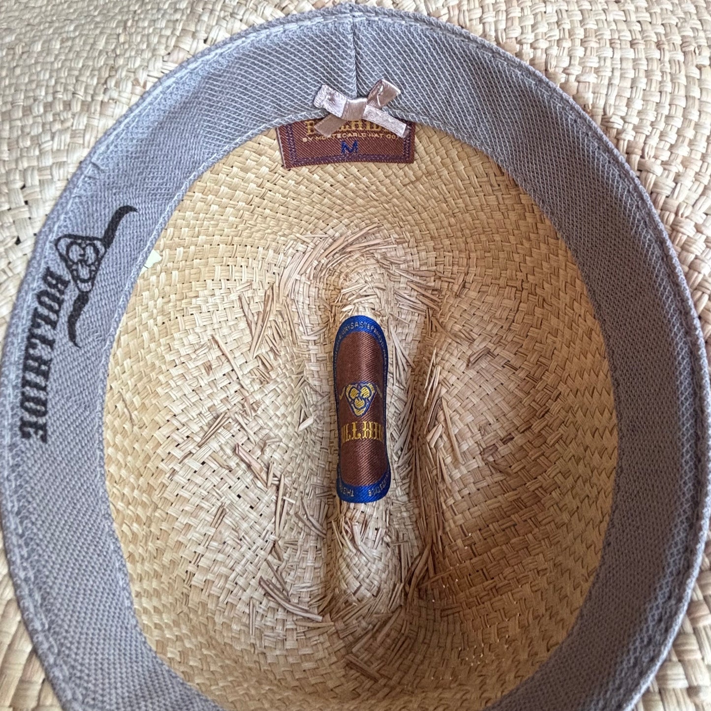 Bullhide Straw Hat with Floral Details