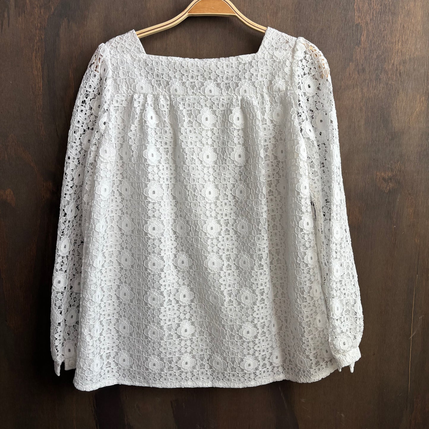 Vintage Black and White Lace Set