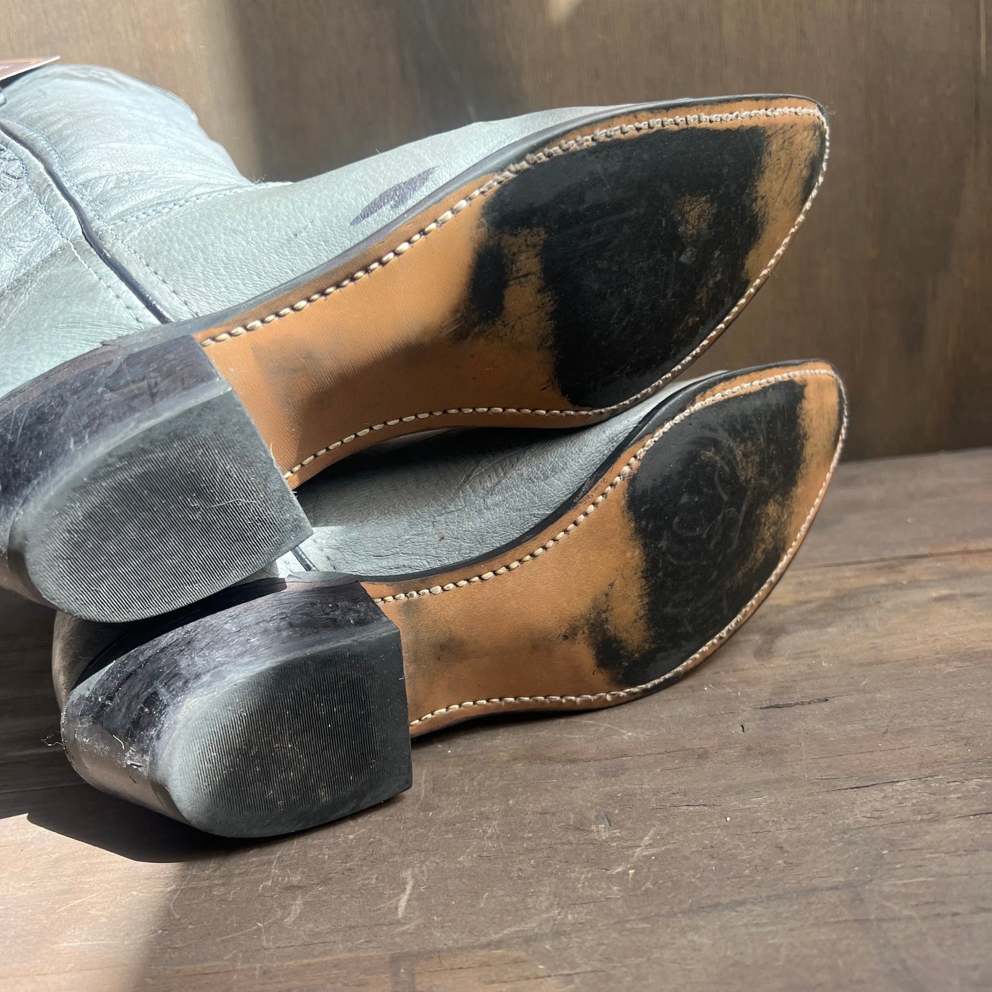 Capezio Blue-Grey Cowgirl Boots