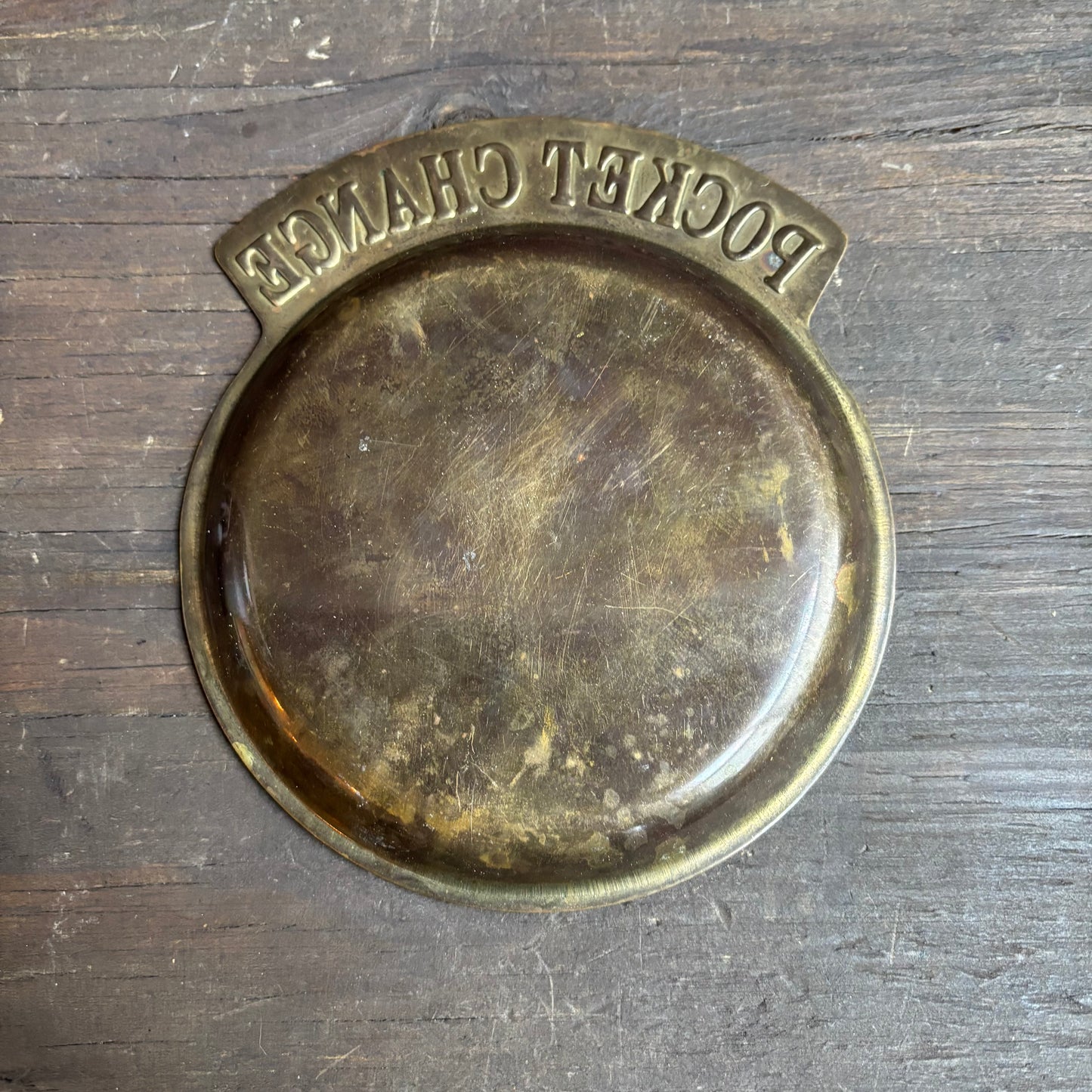 Brass "Pocket Change" Dish