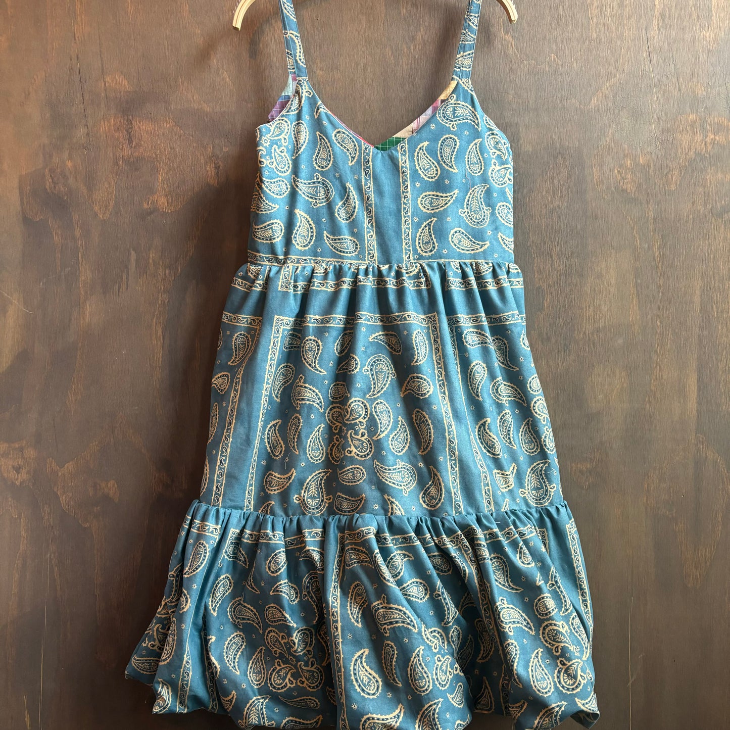 Handmade Reversible Patchwork Quilt Dress