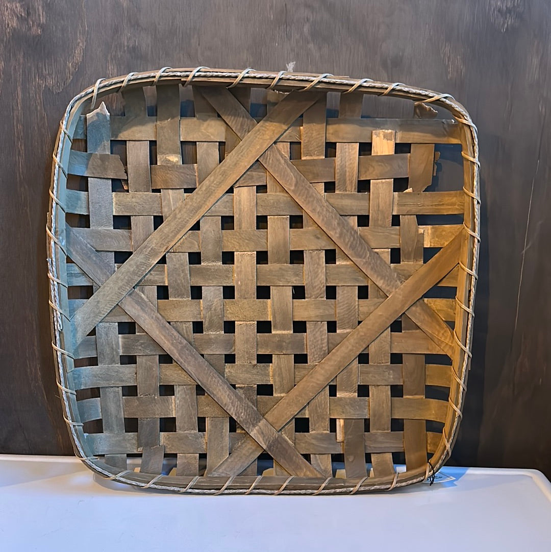 Wall Hanging Woven Basket