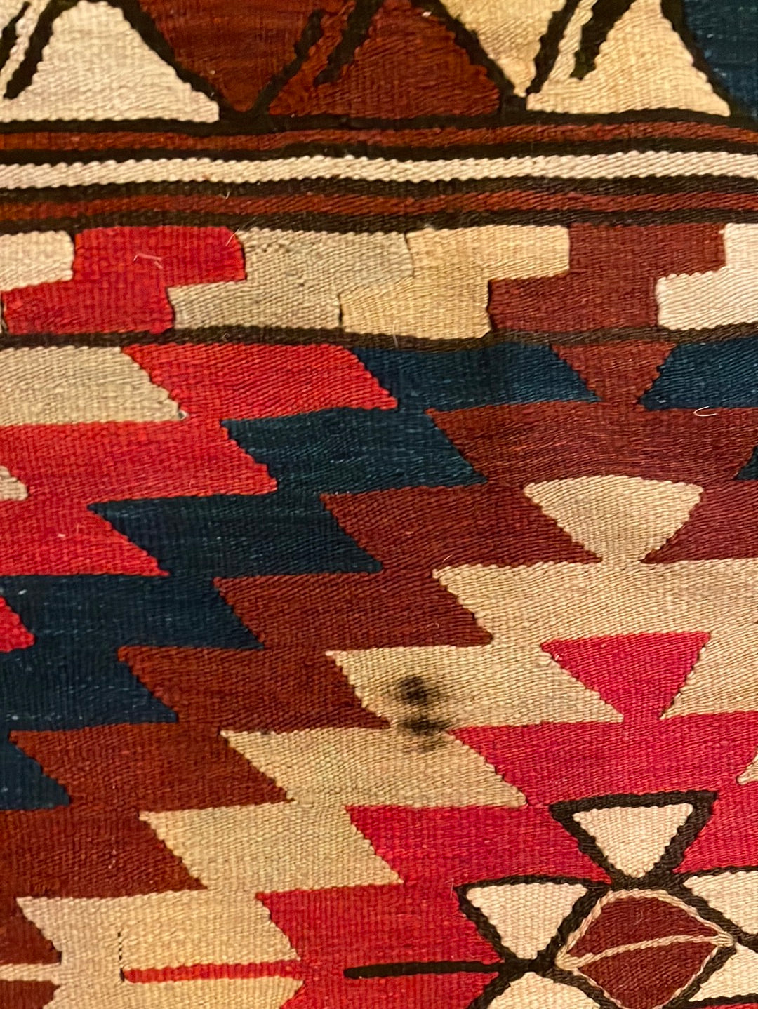 Vintage Turkish Woven Rug