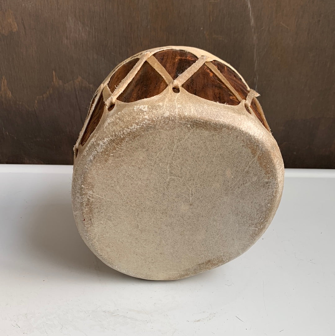 Small stretched hide drum