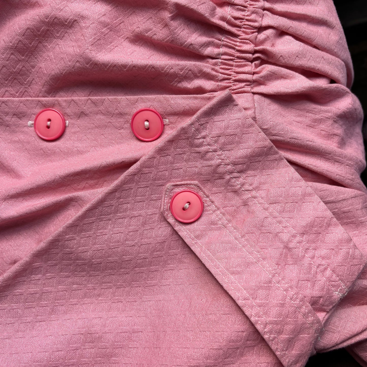 Vintage Pink Fit and Flare Dress